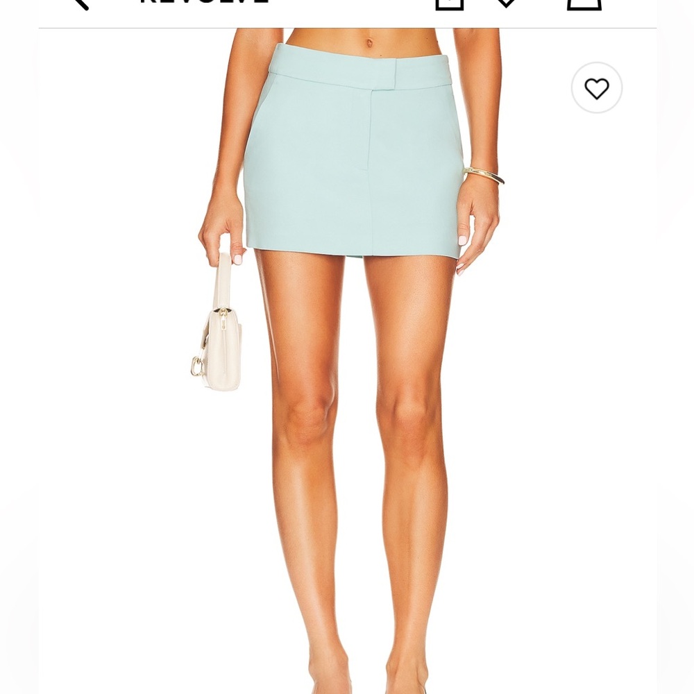 Oslan Mini Skirt in Plein Air Blue size small
L'Academie